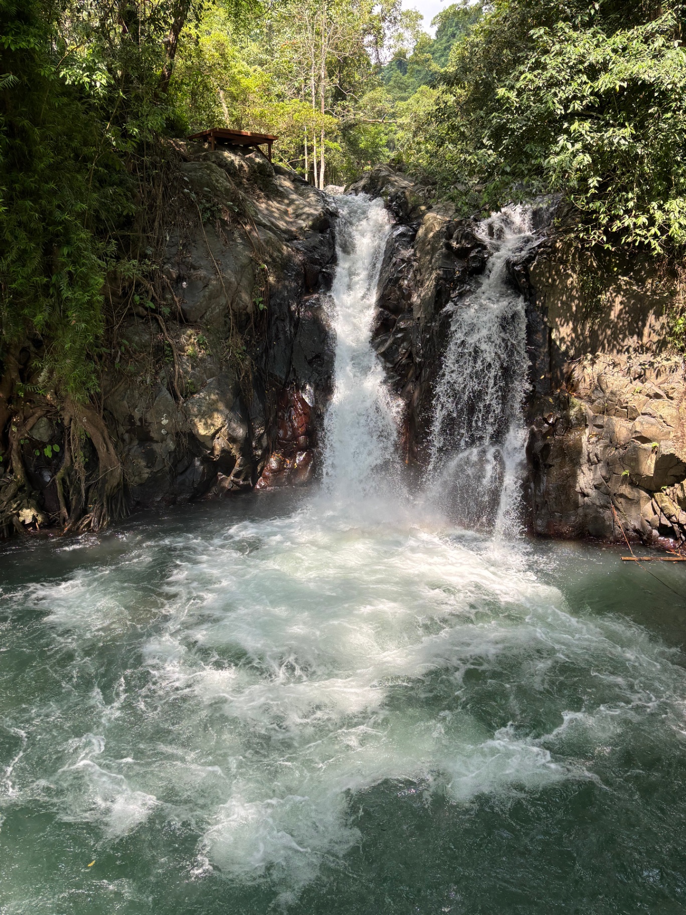 Aling-Aling waterfall in northern Bali